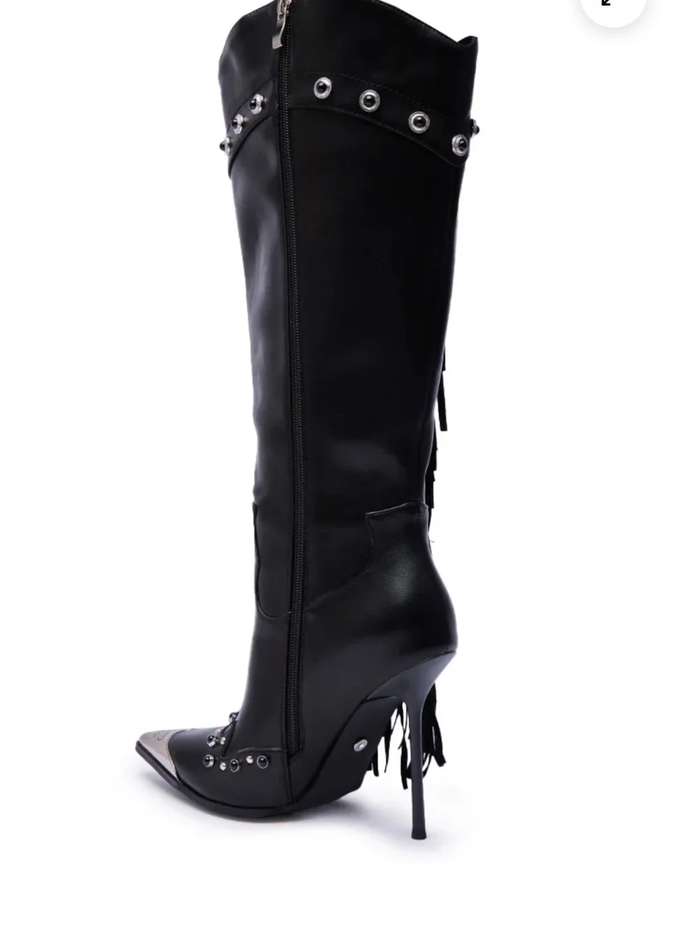 Azalea Wang sculpted boot